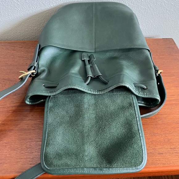 Vintage Bottle Green Coach Thompson Drawstring - Style 4151 - Picture 5 of 15